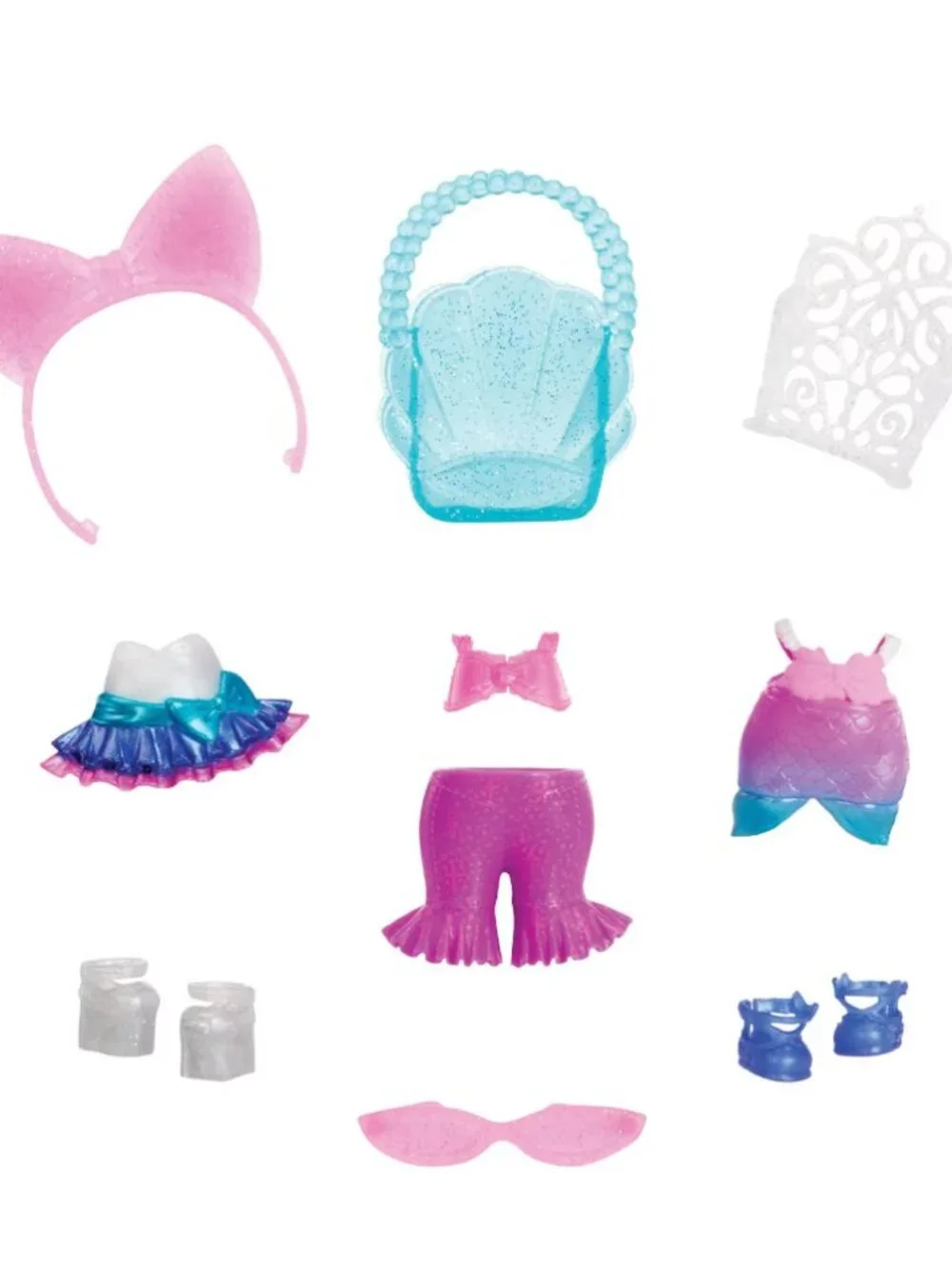 NEW L.O.L. Surprise! Fashion Pack-Mermaid Princess Style Mix & Match Accessories